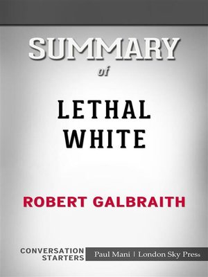 cover image of Lethal White--by Robert Galbraith​​​​​​​ | Conversation Starters